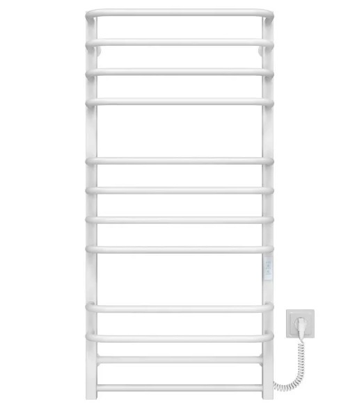 Электрический полотенцесушитель Deffi Lux П12 500х1100 правое подключение WD04 белый A.LU.110.50.12.E.W.R.4