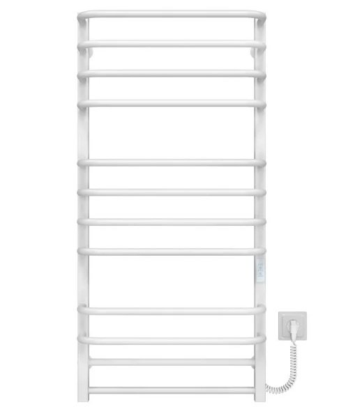 Электрический полотенцесушитель Deffi Lux П12 400х1100 правое подключение WD04 белый A.LU.110.40.12.E.W.R.4