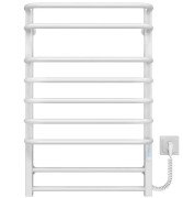 Електрична сушарка для рушників Deffi Lux П9 500х800 праве підключення WD04 білий A.LU.80.50.9.E.W.R.4