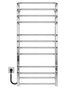 Електрична сушарка для рушників Deffi Lux П12 500х1100 ліве підключення JD04 хром A.LU.110.50.12.E.C.L.2