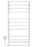 Электрический полотенцесушитель Deffi Lux П12 500х1100 левое подключение WD04 белый A.LU.110.50.12.E.W.L.4