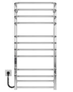 Електрична сушарка для рушників Deffi Lux П12 400х1100 ліве підключення JD04 хром A.LU.110.40.12.E.C.L.2