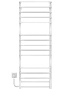 Электрический полотенцесушитель Deffi Lux П15 500х1400 левое подключение WD04 белый A.LU.140.50.15.E.W.L.4