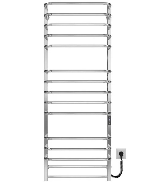 Електрична сушарка для рушників Deffi Lux П15 500х1400 праве підключення JD04 хром A.LU.140.50.15.E.C.R.2