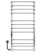 Электрический полотенцесушитель Deffi Lux П12 600х1100 левое подключение JD04 хром A.LU.110.60.12.E.C.L.2