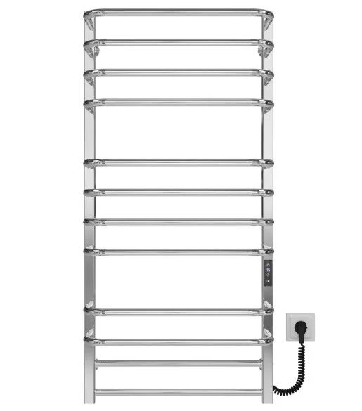 Електрична сушарка для рушників Deffi Lux П12 600х1100 праве підключення JD04 хром A.LU.110.60.12.E.C.R.2