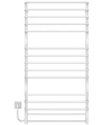 Электрический полотенцесушитель Deffi Lux П15 700х1400 левое подключение WD04 белый A.LU.140.70.15.E.W.L.4