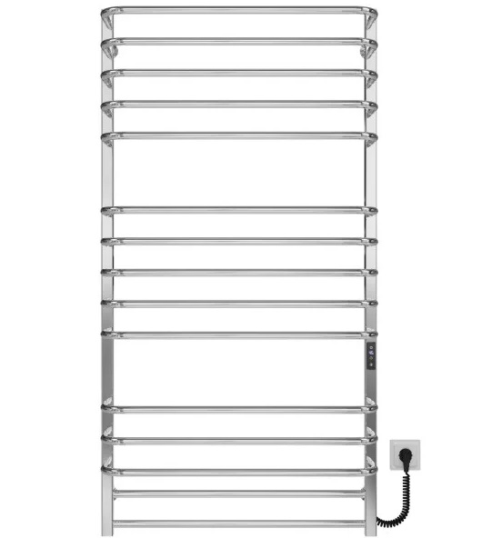 Електрична сушарка для рушників Deffi Lux П15 700х1400 праве підключення JD04 хром A.LU.140.70.15.E.C.R.2