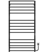 Электрический полотенцесушитель Deffi Lux П15 700х1400 правое подключение JD04 черный A.LU.140.70.15.E.B.R.2