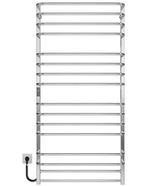 Електрична сушарка для рушників Deffi Lux П16 700х1500 ліве підключення JD04 хром A.LU.150.70.16.E.C.L.2