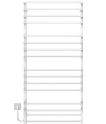 Электрический полотенцесушитель Deffi Lux П16 700х1500 левое подключение WD04 белый A.LU.150.70.16.E.W.L.4