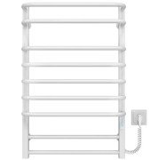 Электрический полотенцесушитель Deffi Lux П9 600х800 правое подключение WD04 белый A.LU.80.60.9.E.W.R.4