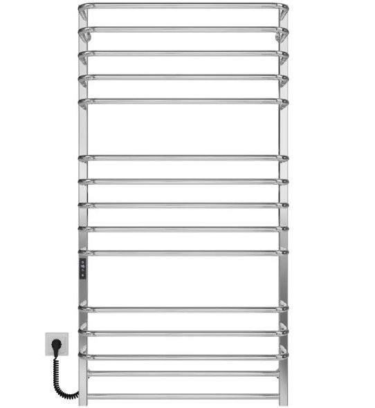 Электрический полотенцесушитель Deffi Lux П15 700х1400 левое подключение JD04 хром A.LU.140.70.15.E.C.L.2