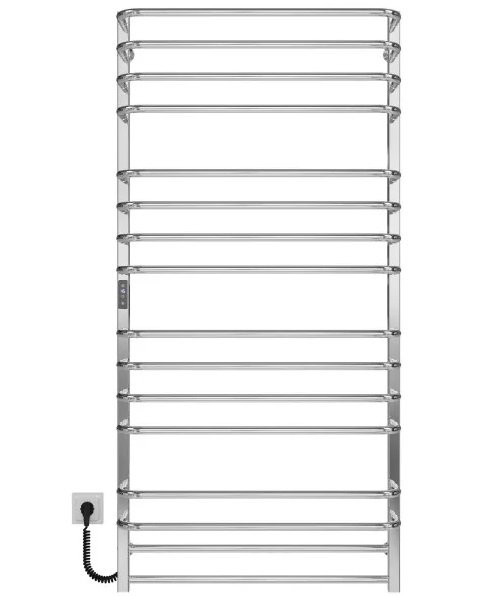 Электрический полотенцесушитель Deffi Lux П16 700х1500 левое подключение JD04 хром A.LU.150.70.16.E.C.L.2