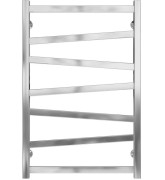 Полотенцесушитель водяной Deffi Alpha П7 500х800 боковое левое подключение хром A.AL.80.50.7.C.B