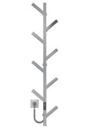 Электрический полотенцесушитель Deffi Kir П8 1200 нержавеющая сталь JD04 хром A.KR.120.8.E.C.U.2