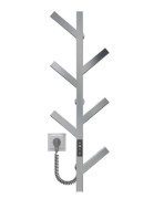 Электрический полотенцесушитель Deffi Kir П6 800 левое подключение JD04 хром A.KR.80.6.E.C.U.2