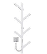 Електрична сушарка для рушників Deffi Kir П6 800 ліве підключення WD04 білий A.KR.80.6.E.W.U.4