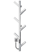 Электрический полотенцесушитель Deffi Kir П6 1000 нержавеющая сталь JD04 хром A.KR.100.6.E.C.U.2