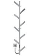 Электрический полотенцесушитель Deffi Kir П8 1200 нержавеющая сталь JD04 хром A.KR.120.8.E.C.U.2