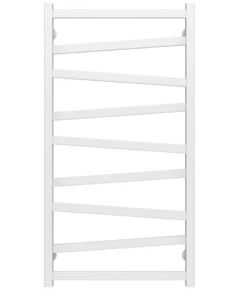 Полотенцесушитель водяной Deffi Alpha П9 500х1000 боковое правое подключение белый A.AL.100.50.9.W.C