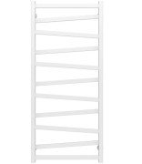 Сушка для рушників водяна Deffi Alpha П11 500х1200 бічне праве підключення білий A.AL.120.50.11.W.C