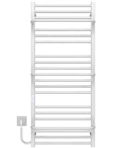 Электрический полотенцесушитель Deffi Sigma П21 500х1200 левое подключение WD04 белый A.SI.120.50.21.E.W.L.4