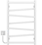 Електрична сушарка для рушників Deffi Alpha П7 500х800 ліве підключення WD04 білий A.AL.80.50.7.E.W.L.4