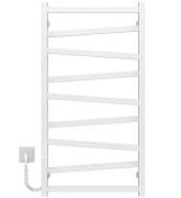 Електрична сушарка для рушників Deffi Alpha П9 500х1000 ліве підключення WD04 білий A.AL.100.50.9.E.W.L.4