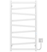 Електрична сушарка для рушників Deffi Alpha П9 500х1000 праве підключення WD04 білий A.AL.100.50.9.E.W.R.4