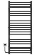 Электрический полотенцесушитель Deffi Sigma П21 500х1200 левое подключение JD04 черный A.SI.120.50.21.E.B.L.2