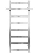 Сушка для рушників водяна Deffi Nicolе П8 300х800 бічне ліве підключення хром A.NI.80.30.8.C.B