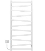 Електрична сушарка для рушників Deffi Alpha П11 500х1200 ліве підключення WD04 білий A.AL.120.50.11.E.W.L.4