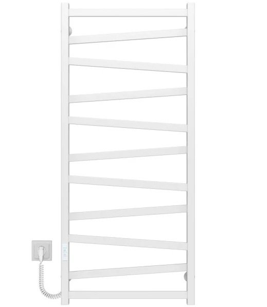 Электрический полотенцесушитель Deffi Alpha П11 500х1200 левое подключение WD04 белый A.AL.120.50.11.E.W.L.4