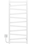 Електрична сушарка для рушників Deffi Alpha П11 500х1200 ліве підключення WD04 білий A.AL.120.50.11.E.W.L.4