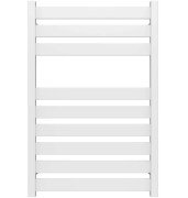 Полотенцесушитель водяной Deffi Victoria П9 500х800 боковое левое подключение белый A.VI.80.50.9.W.B