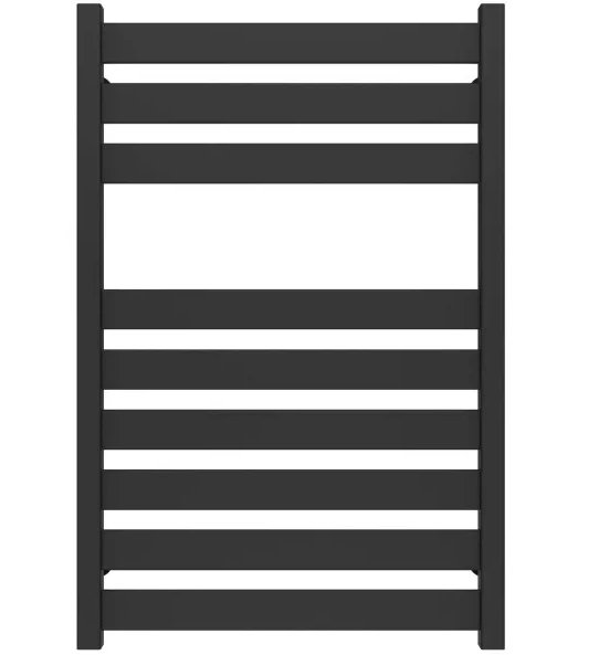 Сушка для рушників водяна Deffi Victoria П9 500х800 бічне праве підключення чорний A.VI.80.50.9.B.C