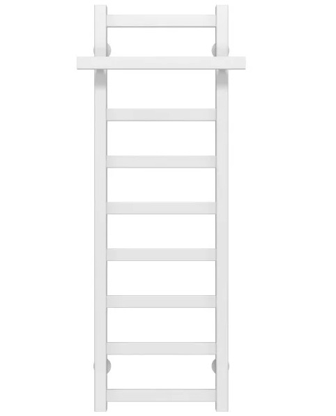 Сушка для рушників водяна Deffi Nicolе П9 300х1000 бічне праве підключення білий A.NI.100.30.9.W.C