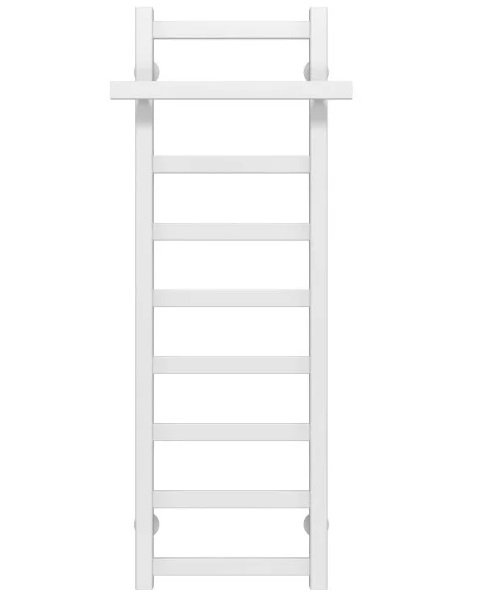 Полотенцесушитель водяной Deffi Nicolе П9 300х1000 боковое левое подключение белый A.NI.100.30.9.W.B