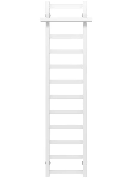 Полотенцесушитель водяной Deffi Nicolе П12 300х1400 нижнее подключение белый A.NI.140.30.12.W.A