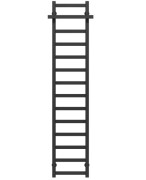 Полотенцесушитель водяной Deffi Nicolе П14 300х1600 боковое правое подключение черный A.NI.160.30.14.B.C