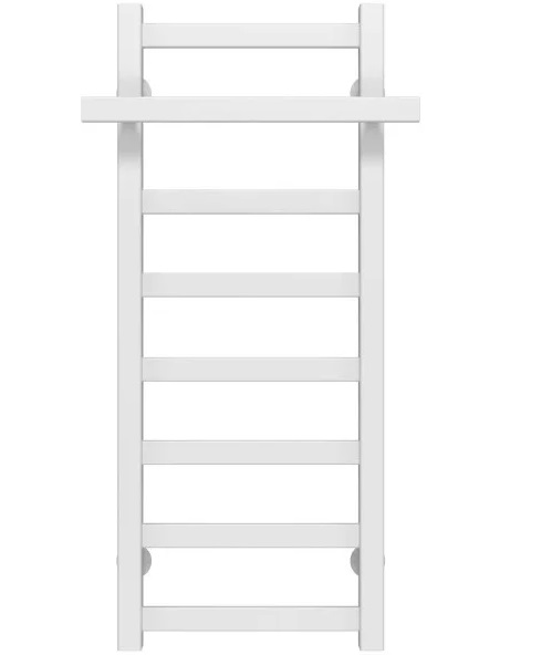 Полотенцесушитель водяной Deffi Nicolе П8 400х800 нижнее подключение белый A.NI.80.40.8.W.A