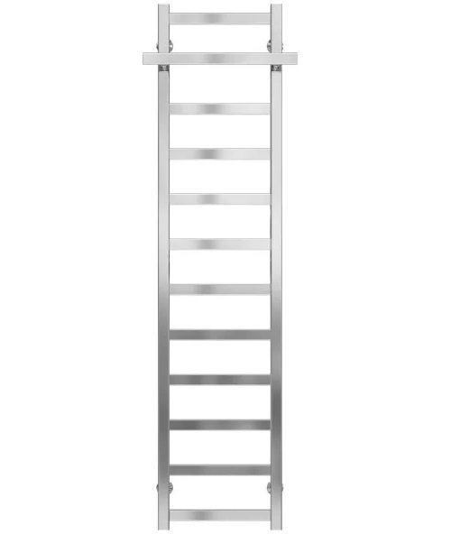 Сушка для рушників водяна Deffi Nicolе П12 300х1400 бічне ліве підключення хром A.NI.140.30.12.C.B