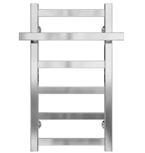 Сушка для рушників водяна Deffi Nicolе П6 400х600 бічне ліве підключення хром A.NI.60.40.6.C.B