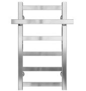 Сушка для рушників водяна Deffi Nicolе П6 400х600 бічне ліве підключення хром A.NI.60.40.6.C.B