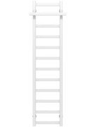 Сушка для рушників водяна Deffi Nicolе П12 300х1400 бічне праве підключення білий A.NI.140.30.12.W.C