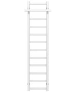 Полотенцесушитель водяной Deffi Nicolе П12 400х1400 нижнее подключение белый A.NI.140.40.12.W.A