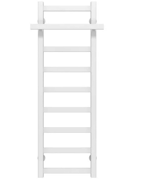 Сушка для рушників водяна Deffi Nicolе П9 400х1000 бічне праве підключення білий A.NI.100.40.9.W.C