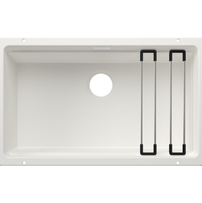 Мийка для кухні прямокутна Blanco ETAGON 700-U SILGRANIT PuraDur білий 527767