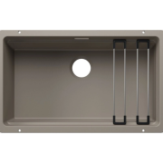 Мойка для кухни прямоугольная Blanco ETAGON 700-U SILGRANIT PuraDur серый беж 527769